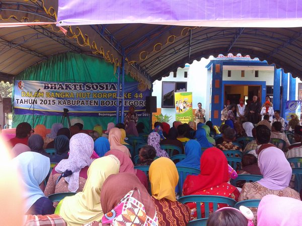 BAKTI SOSIAL DALAM RANGKA HUT KORPRI KE - 44 TAHUN 2015