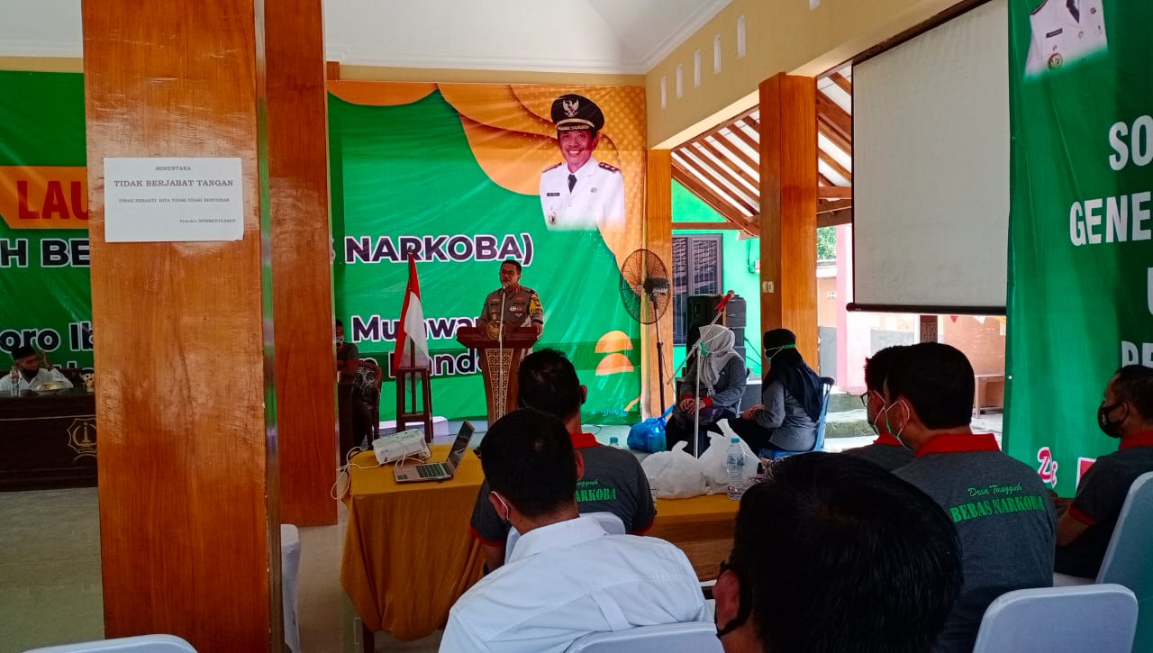 SOSIALISASI PENCEGAHAN PENGGUNAAN NARKOBA