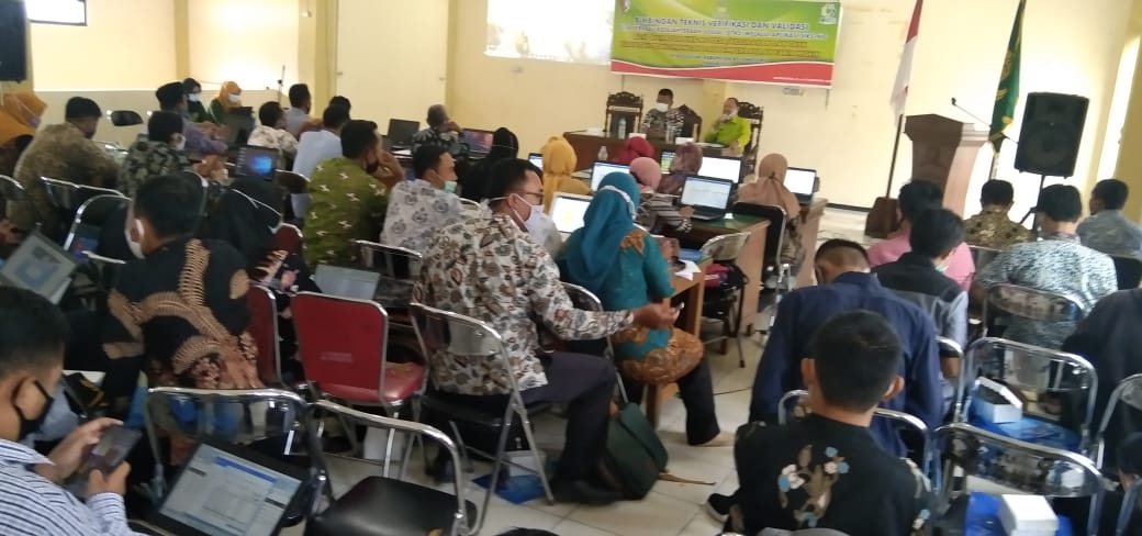 BIMTEK VERVAL SIKS-NG BAGI OPERATOR DESA SE-KABUPATEN BOJONEGORO