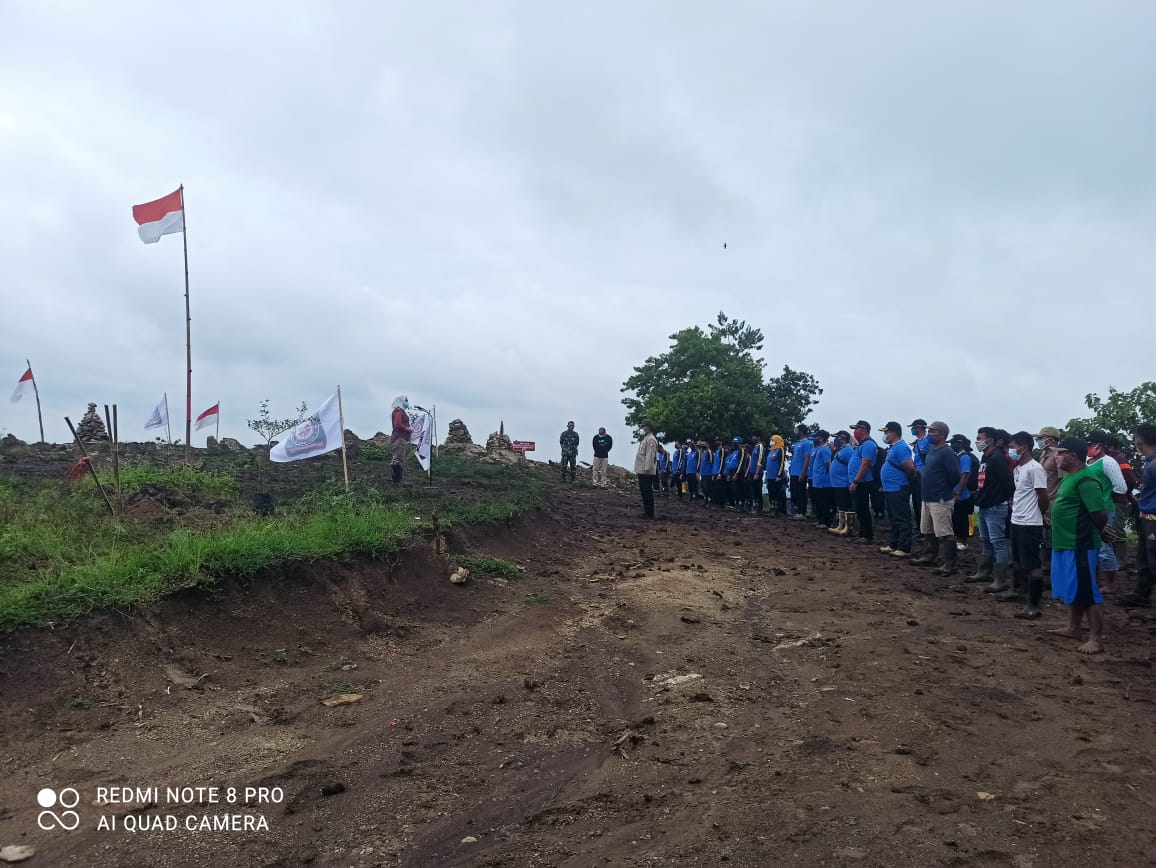 KEGIATAN TANAM POHON DALAM RANGKA HUT KE 17 TARUNA SIAGA BENCANA