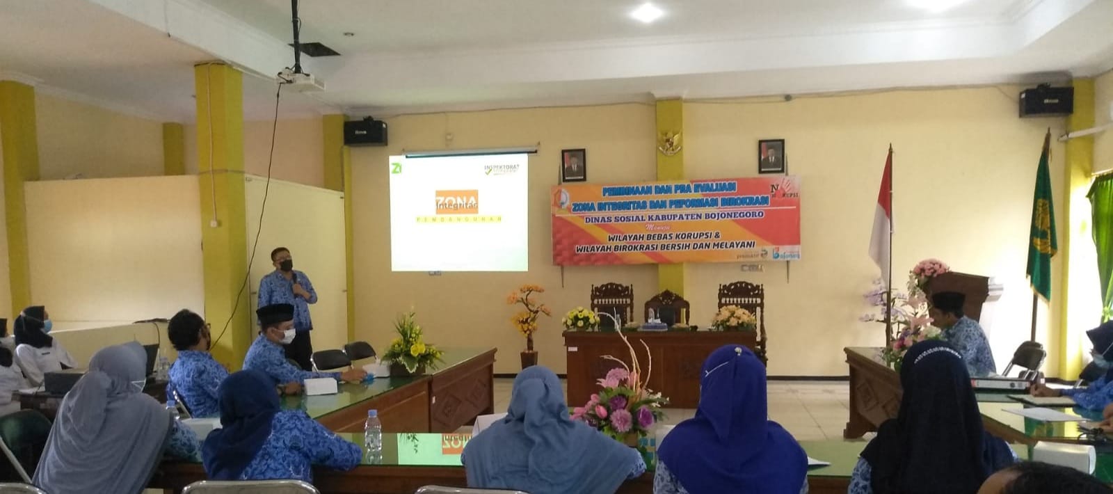 PEMBINAAN DAN PRA EVALUASI ZONA INTEGRITAS MENUJU WBK DAN WBBM
