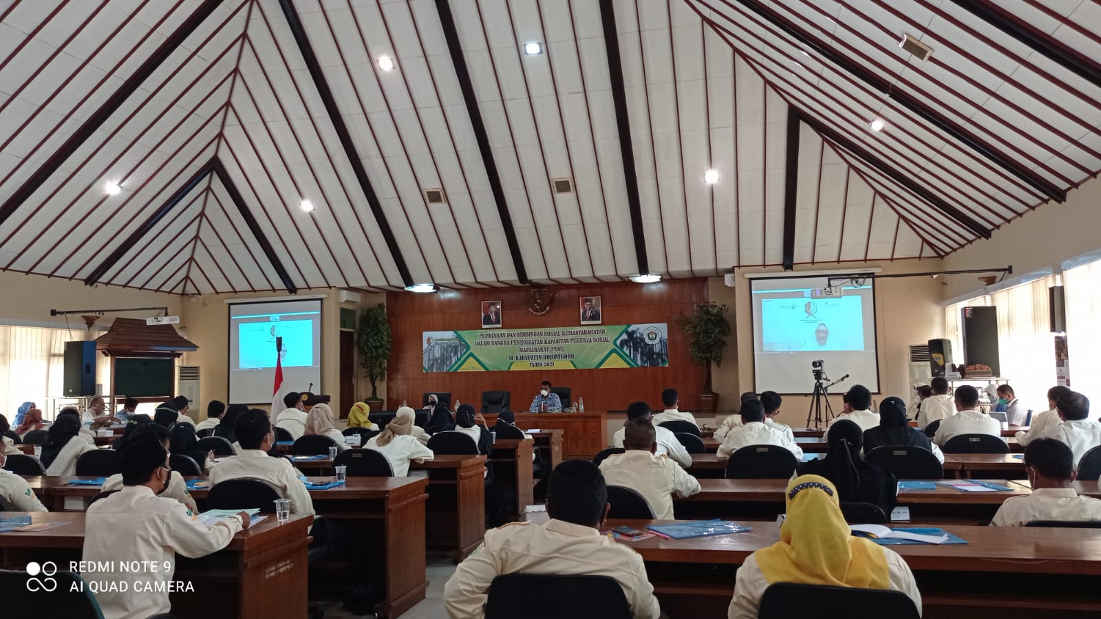 BIMBINGAN PENINGKATAN KAPASITAS PSM, BUPATI BUKA MELALUI ZOOM