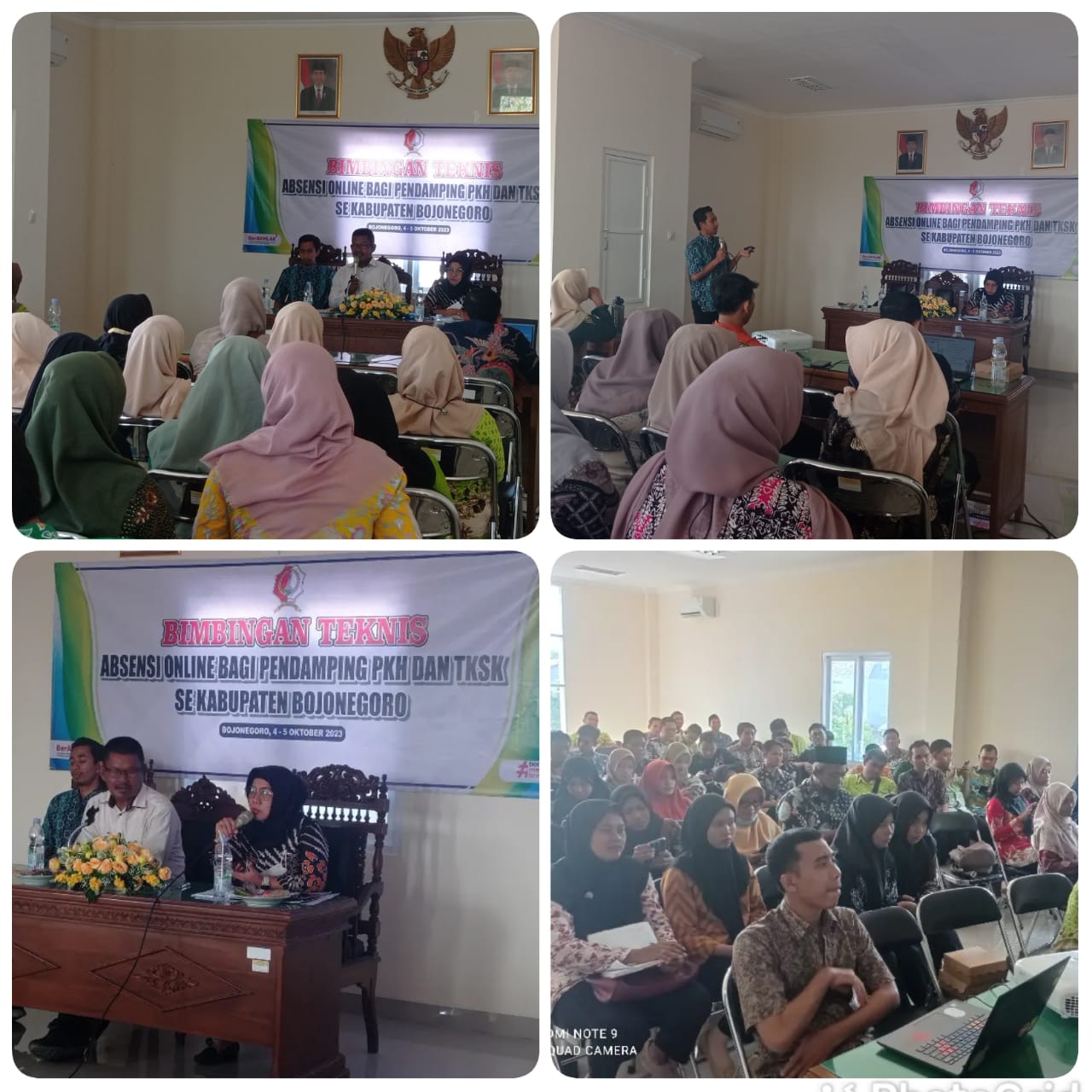 BIMBINGAN TEKNIS PRESENSI BAGI PENDAMPING PKH DAN TKSK
