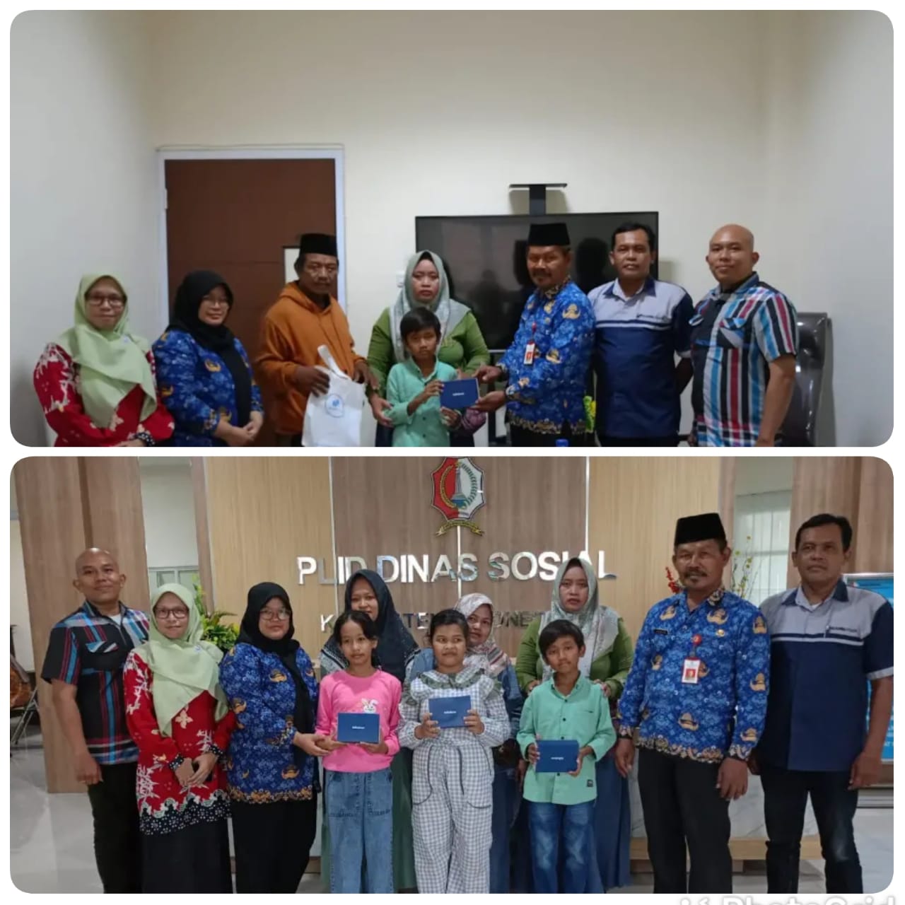 BAGIKAN ALAT BANTU DENGAR DARI PEMPROV JATIM