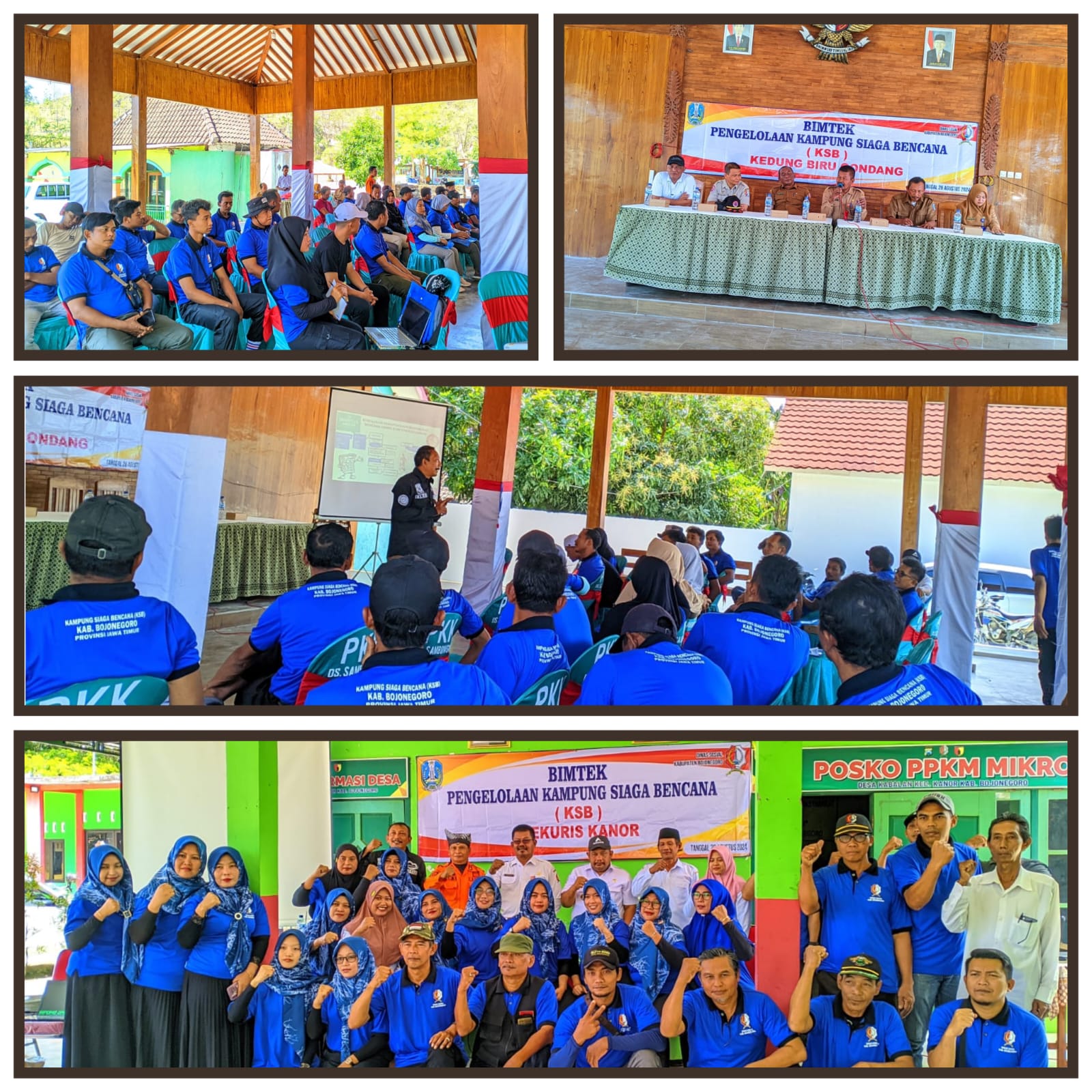 BIMTEK PENGELOLAAN KAMPUNG SIAGA BENCANA BOJONEGORO