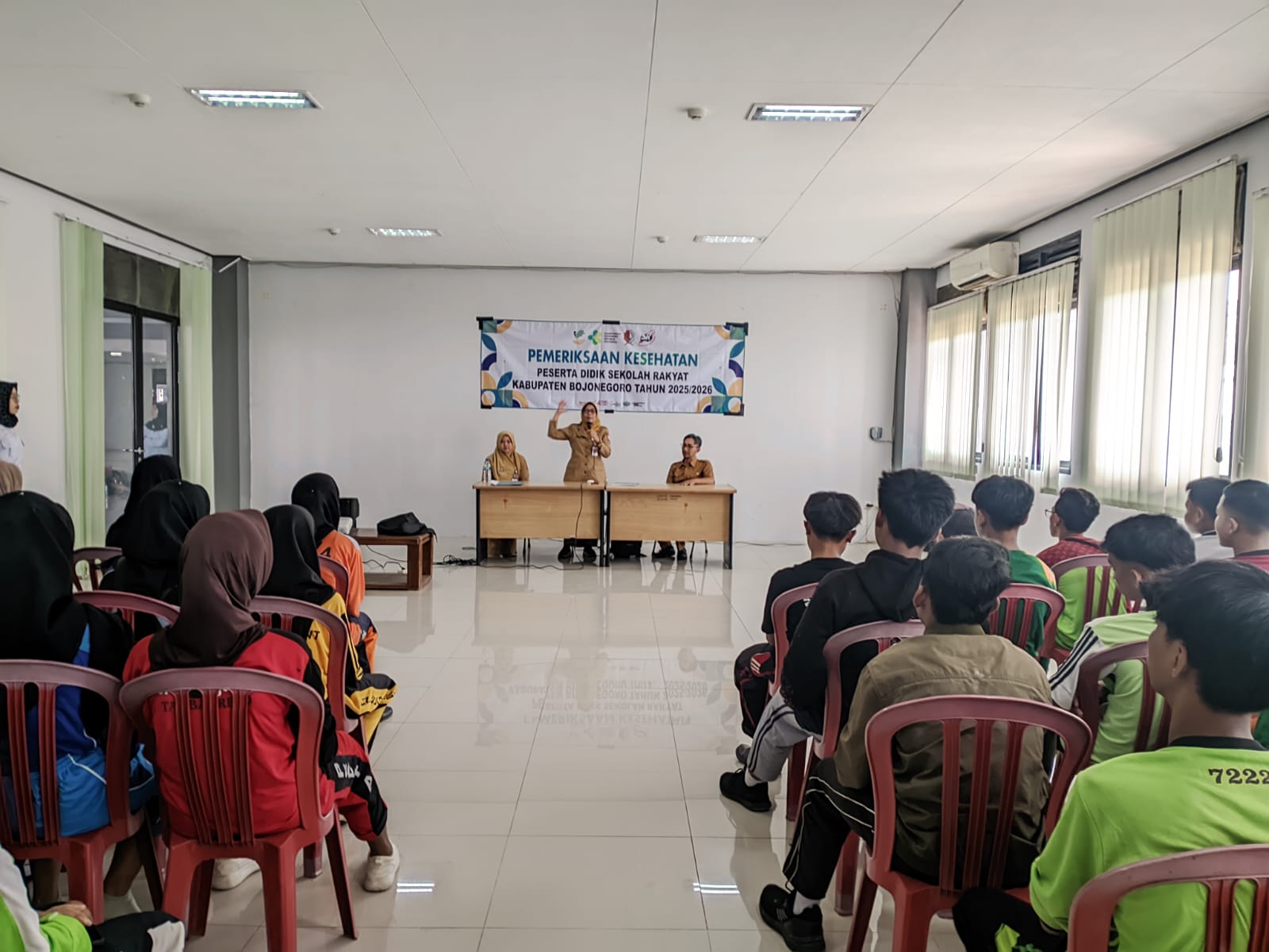 Siswa Sekolah Rakyat Jalani Cek Kesehatan Gratis