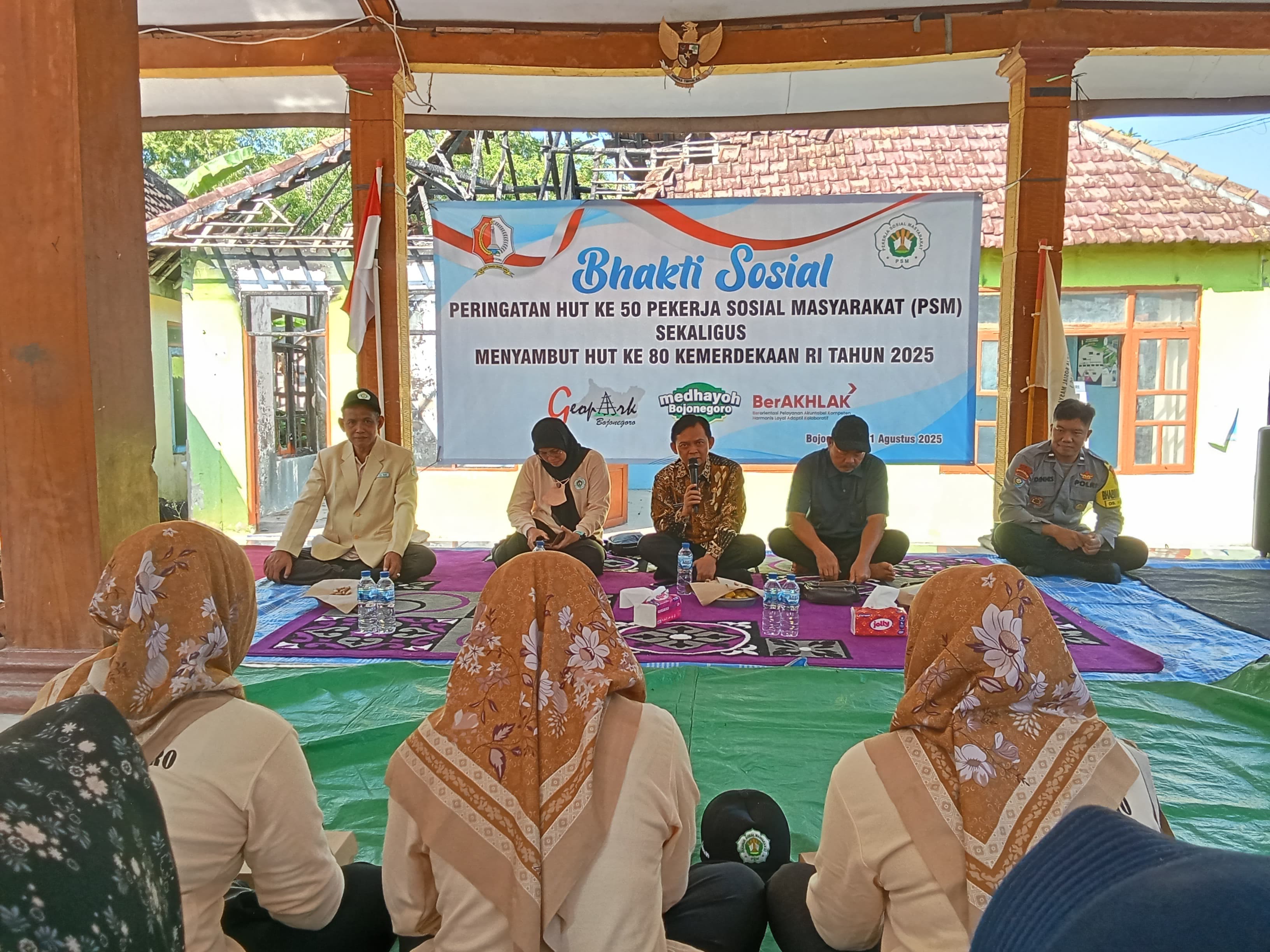 BAKTI SOSIAL DALAM RANGKA PERINGATAN KE-50 HUT PSM
