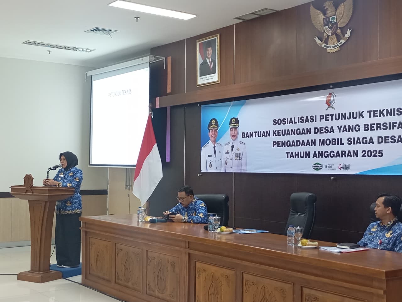 SOSIALISASI PETUNJUK TEKNIS MOBIL SIAGA DESA TAHUN 2025