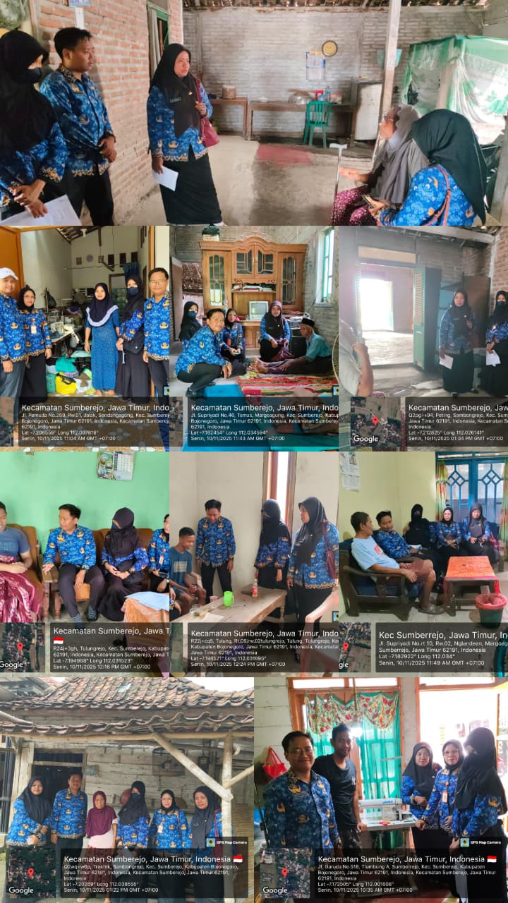 TIM MONITORING EVALUASI SIDAK PENERIMA BANSOS TA 2025
