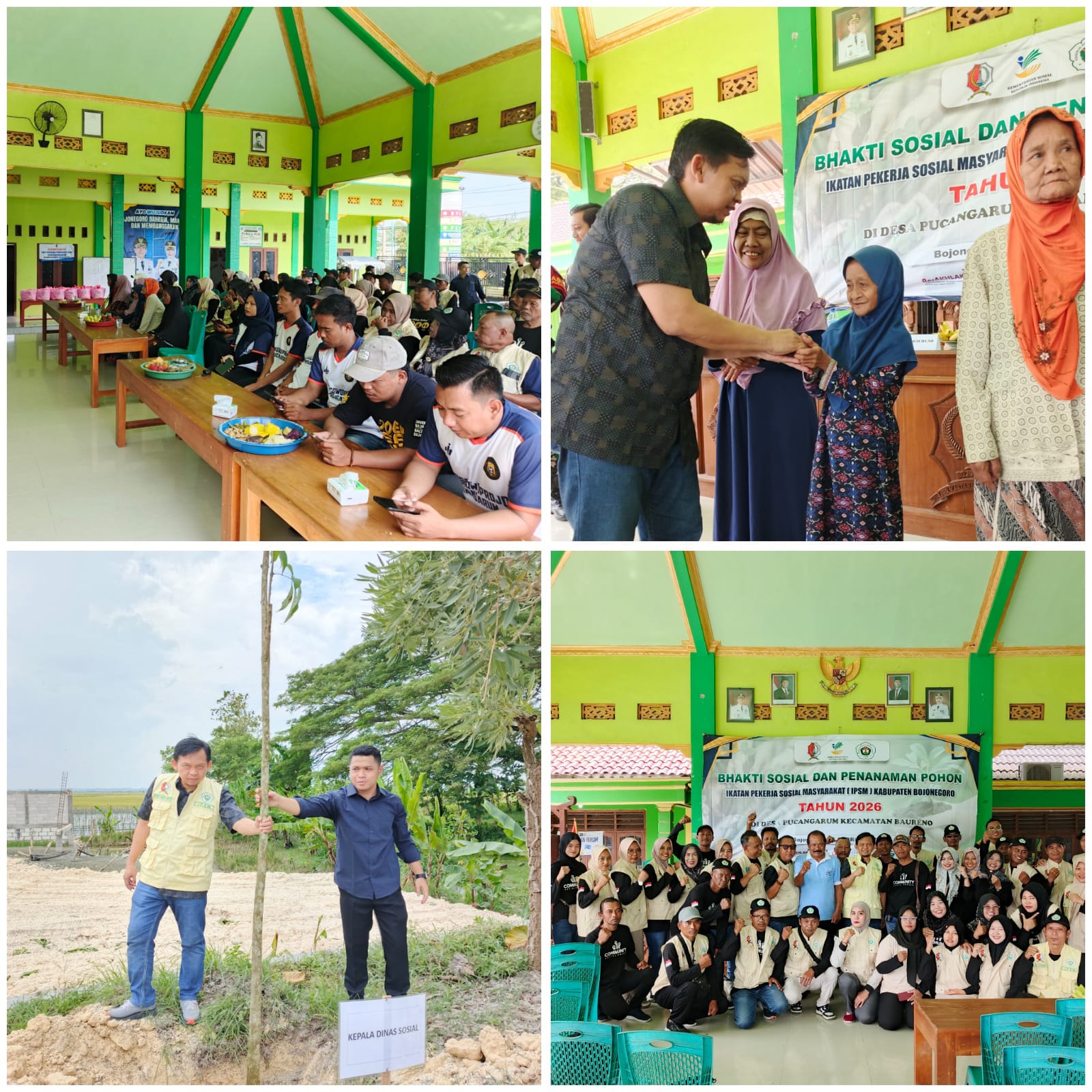 BHAKTI SOSIAL DAN PENANAMAN POHON IPSM KABUPATEN BOJONEGORO