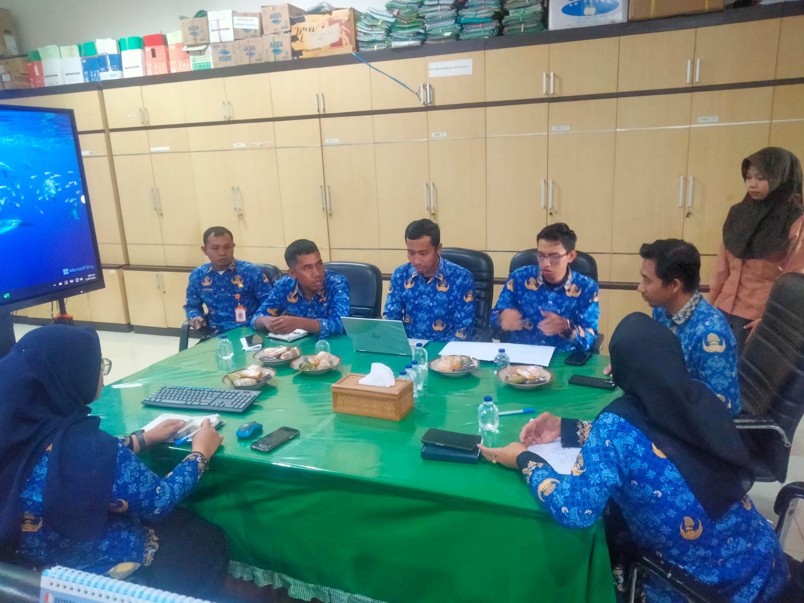 Rapat Pembahasan Proses Bisnis Pengembangan Aplikasi Kemiskinan