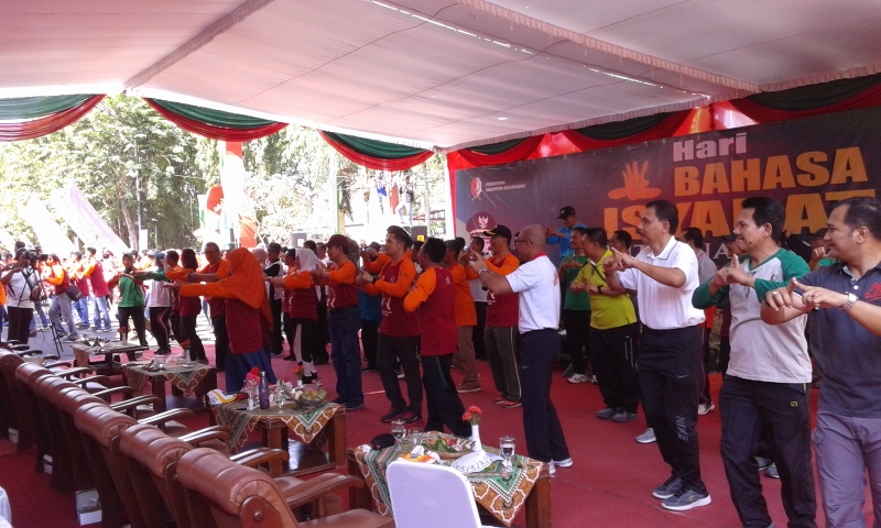 HARI BAHASA ISYARAT INTERNASIONAL TAHUN 2019
