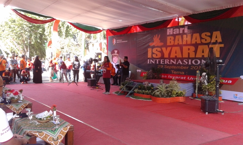 HARI BAHASA ISYARAT INTERNASIONAL TAHUN 2019