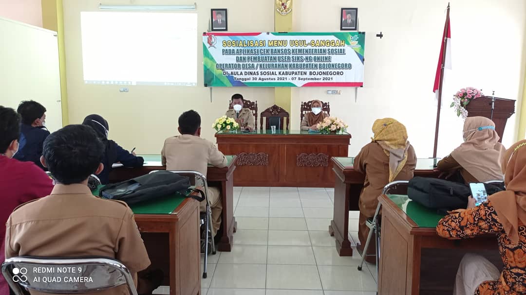SOSIALISASI USUL SANGGAH BANSOS