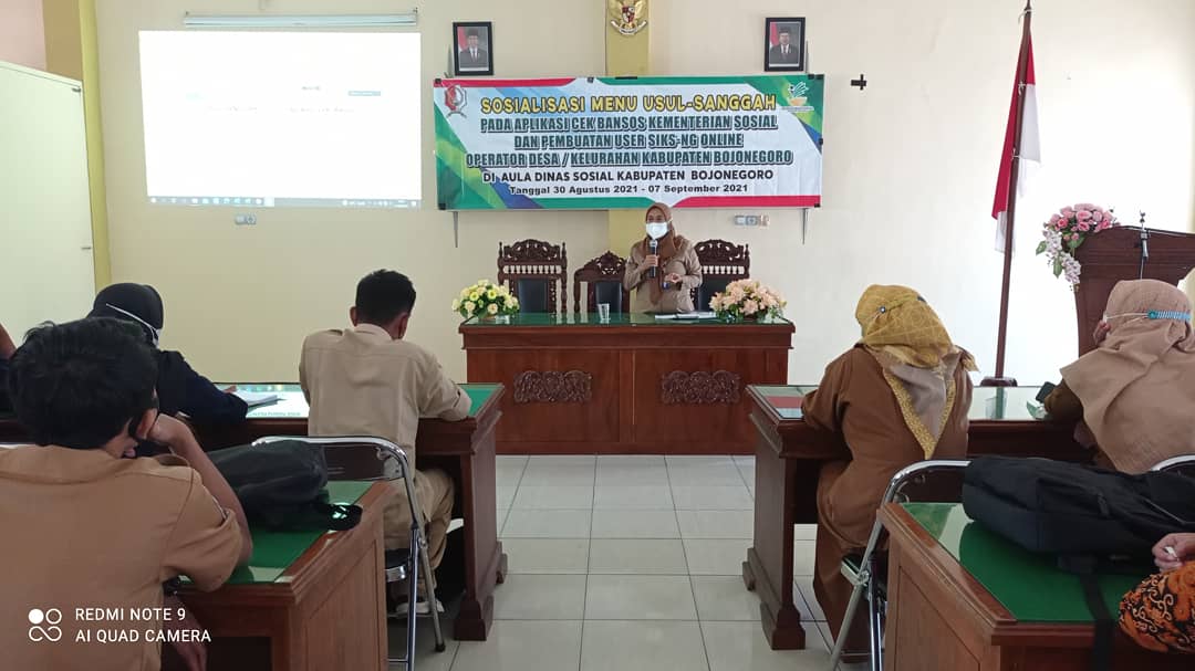 SOSIALISASI USUL SANGGAH BANSOS