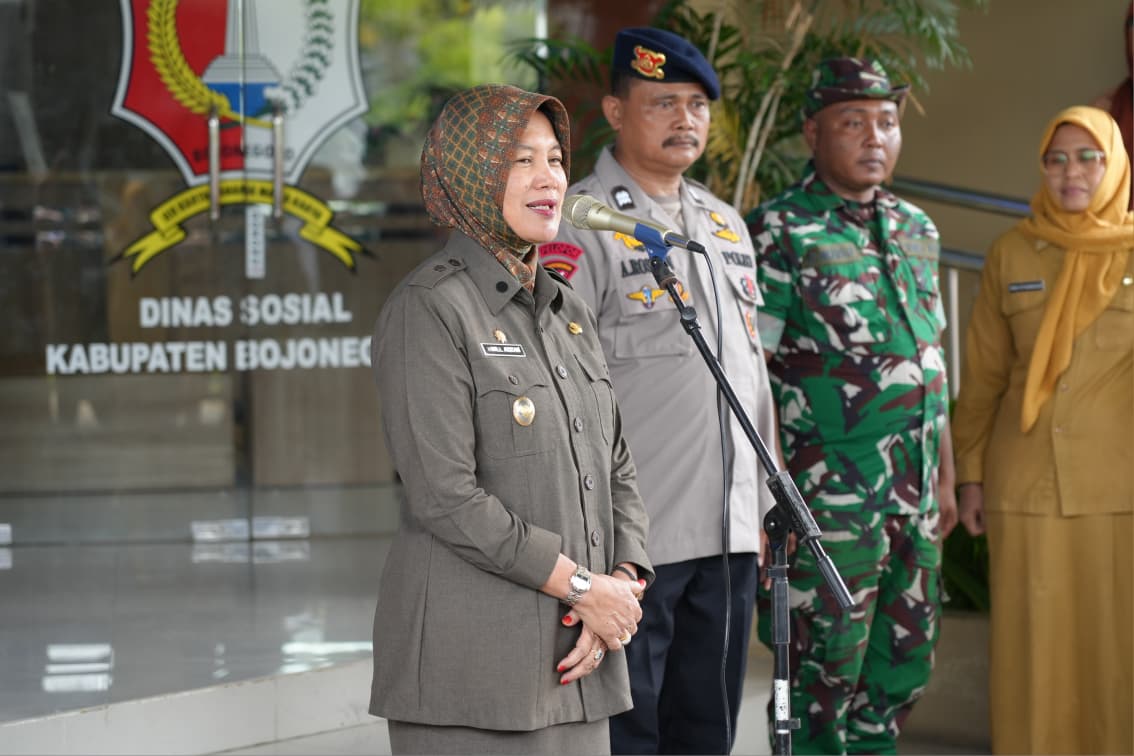 Apel Pemberangkatan donasi bagi korban bencana