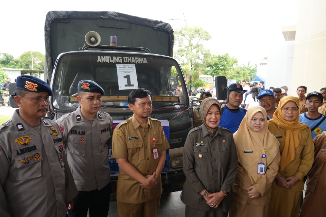 Apel Pemberangkatan donasi bagi korban bencana