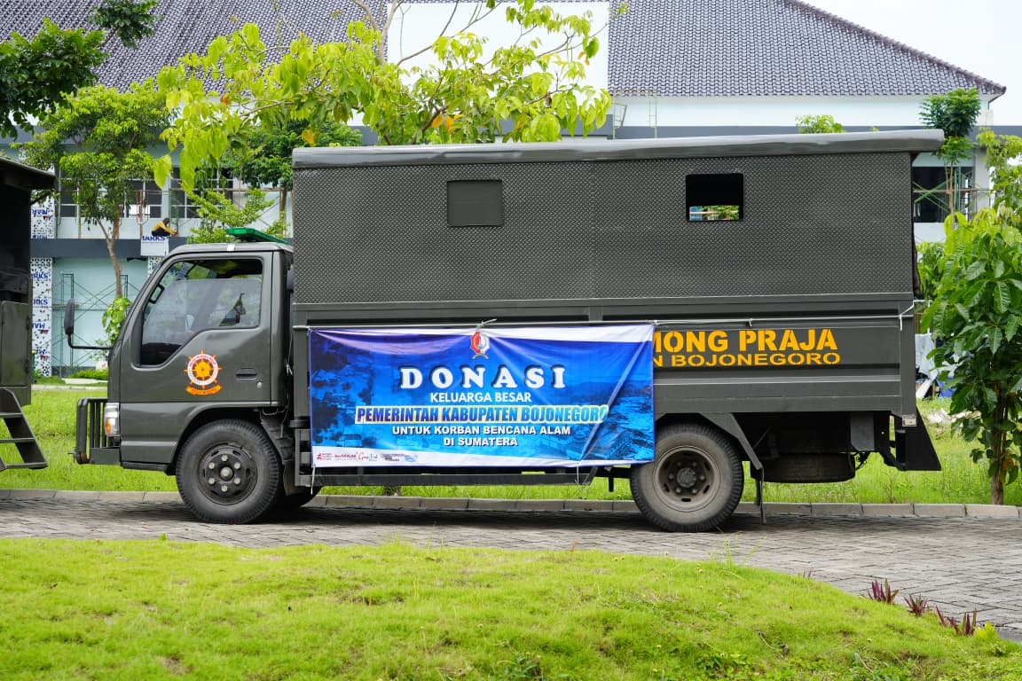Apel Pemberangkatan donasi bagi korban bencana